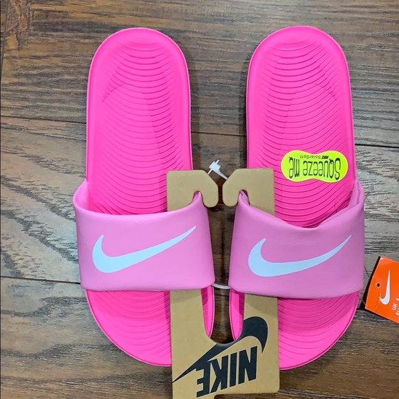 NIKE WMNS KAWA SLIDE Psychic Pink/White - Picture 12 of 16